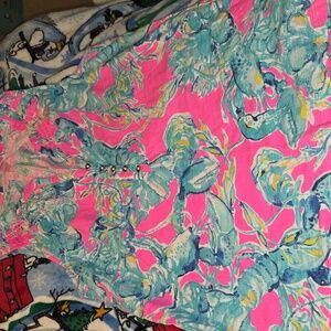 Lilly Pulitzer Essie Tank Top In Lobsters In Love Medium